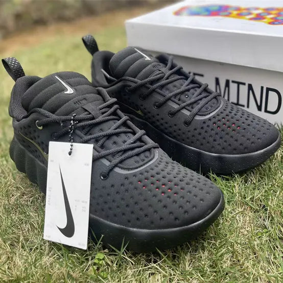 NK Mind 002 Black Hyper Crimson Shoes Sneakers - nk0004881 image 11