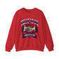 Graphic Print Crewneck Sweatshirt - POD0037 image