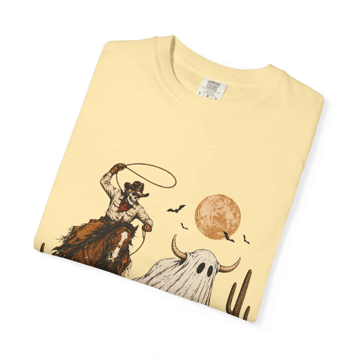 Halloween Basketball Skeleton Unisex Garment-Dyed T-shirt image 36