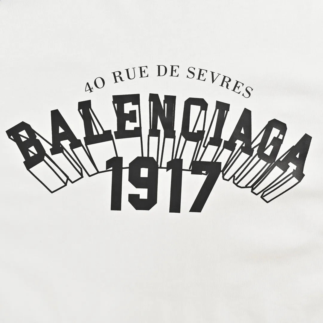 BLCG 1917 Rue de Sevres Logo T-shirt in White - 582 - blcg0000582 image 5