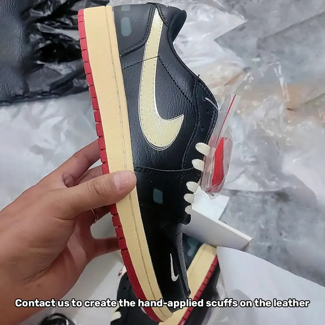 Nigel Sylvester x AJ 1 Low OG Better With Time Shoes Sneakers - nk0004551 image 8