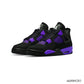 AJ 4 Purple Thunder Shoes Sneakers - nk0004203 image 2