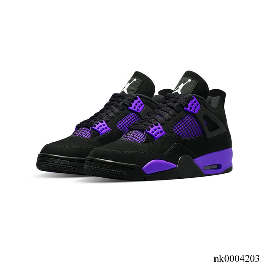 AJ 4 Purple Thunder Shoes Sneakers - nk0004203 image 2