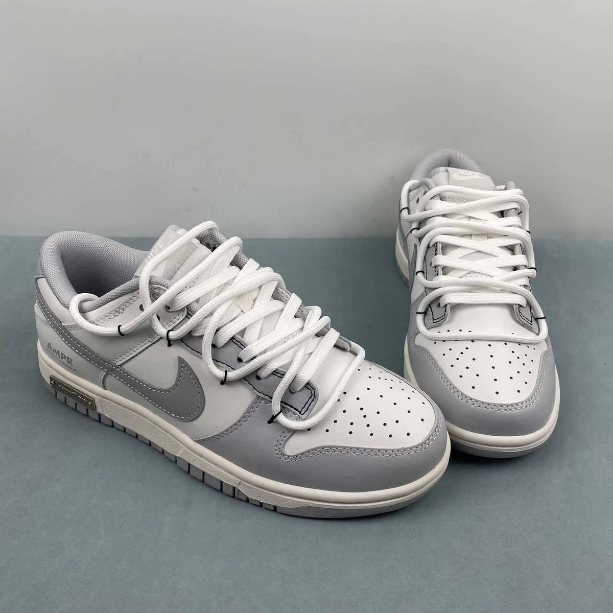 Dunk Low "White/Grey Fog" Shoes Sneakers - nk0005384 image 12