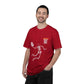 Halloween Basketball Skeleton Unisex Garment-Dyed T-shirt image 86