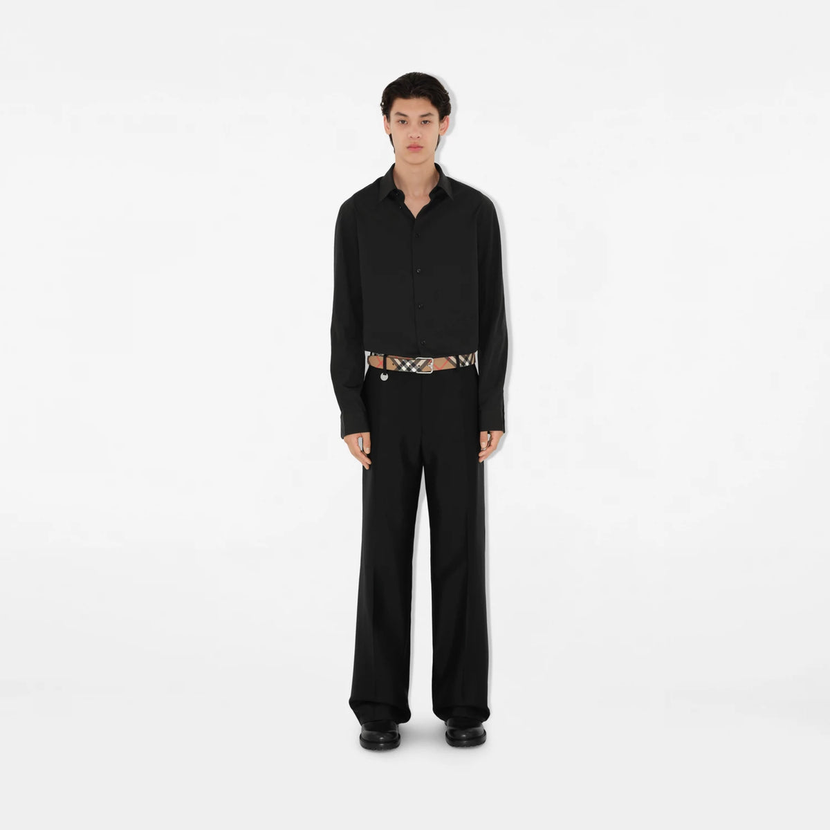 BUR Reversible Check B Buckle Belt
