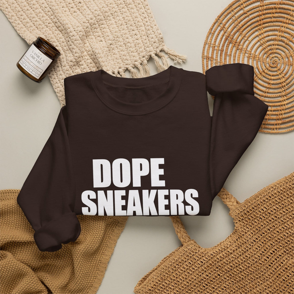 Graphic Print Crewneck Sweatshirt - POD0036 image 15