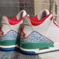 AJ 3 Retro 'Play Your Way'/'Chalk & Track Red' Shoes Sneakers – nk0005488 image 4