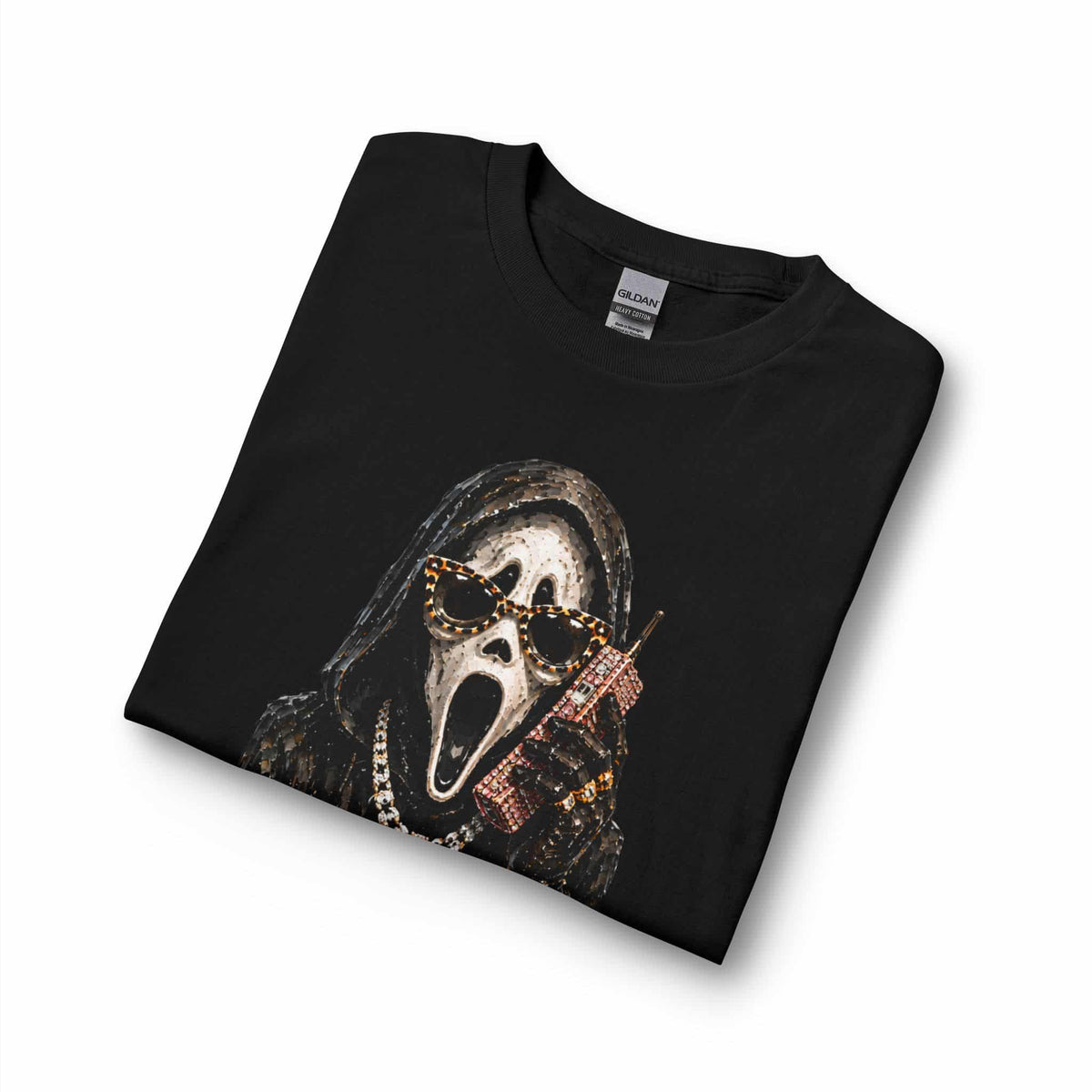 Halloween Ghostface Long Sleeve T-Shirt image 6
