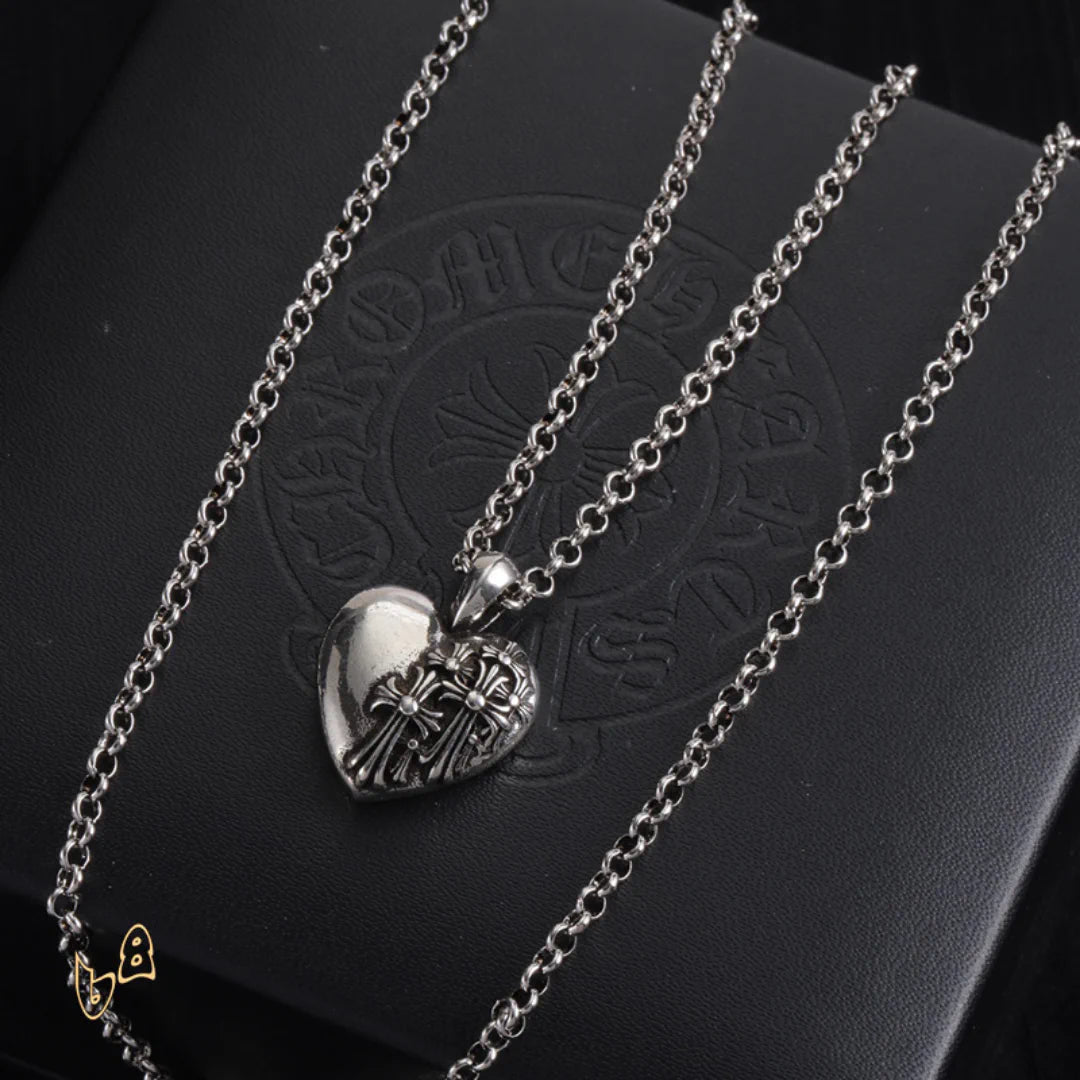 CH Heart Pendant Necklace - CH0039 image 3