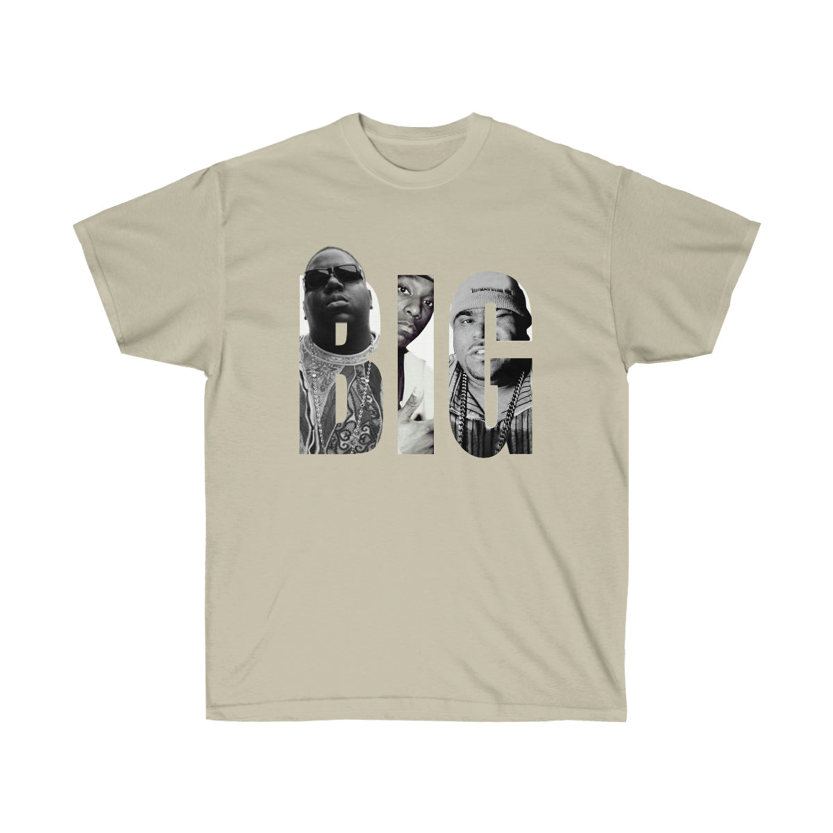BIG L &amp; Pun Men T-Shirt - Sand, 2XL image