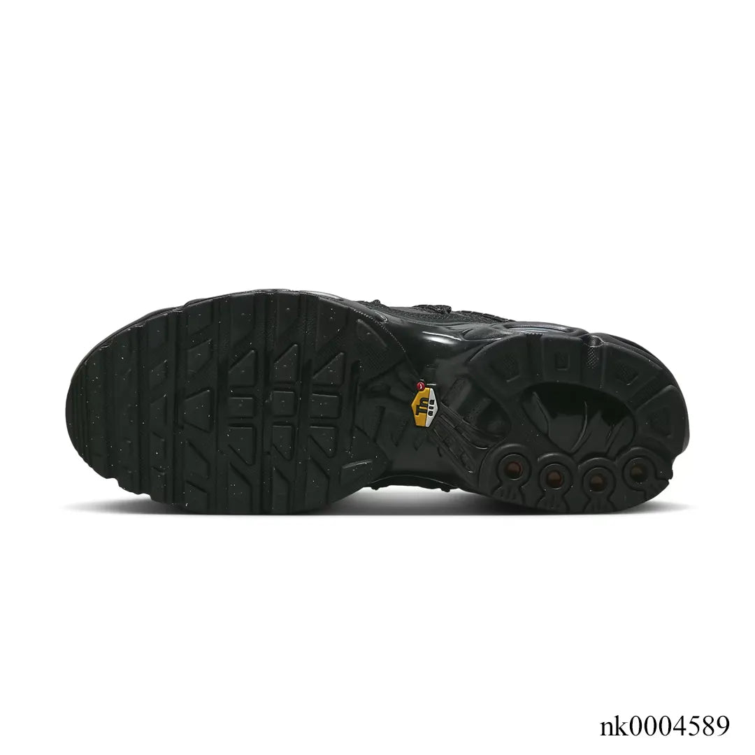 AM Plus Utility Black Metallic Silver Shoes Sneakers - nk0004589 image 5