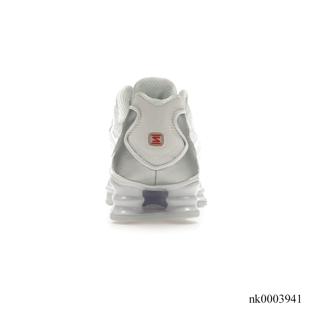 Shox TL White Metallic Silver Max Orange Shoes Sneakers - nk0003941 image 3
