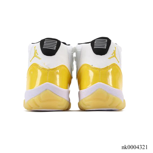 AJ 11 White Yellow Shoes Sneakers - nk0004321 image 2
