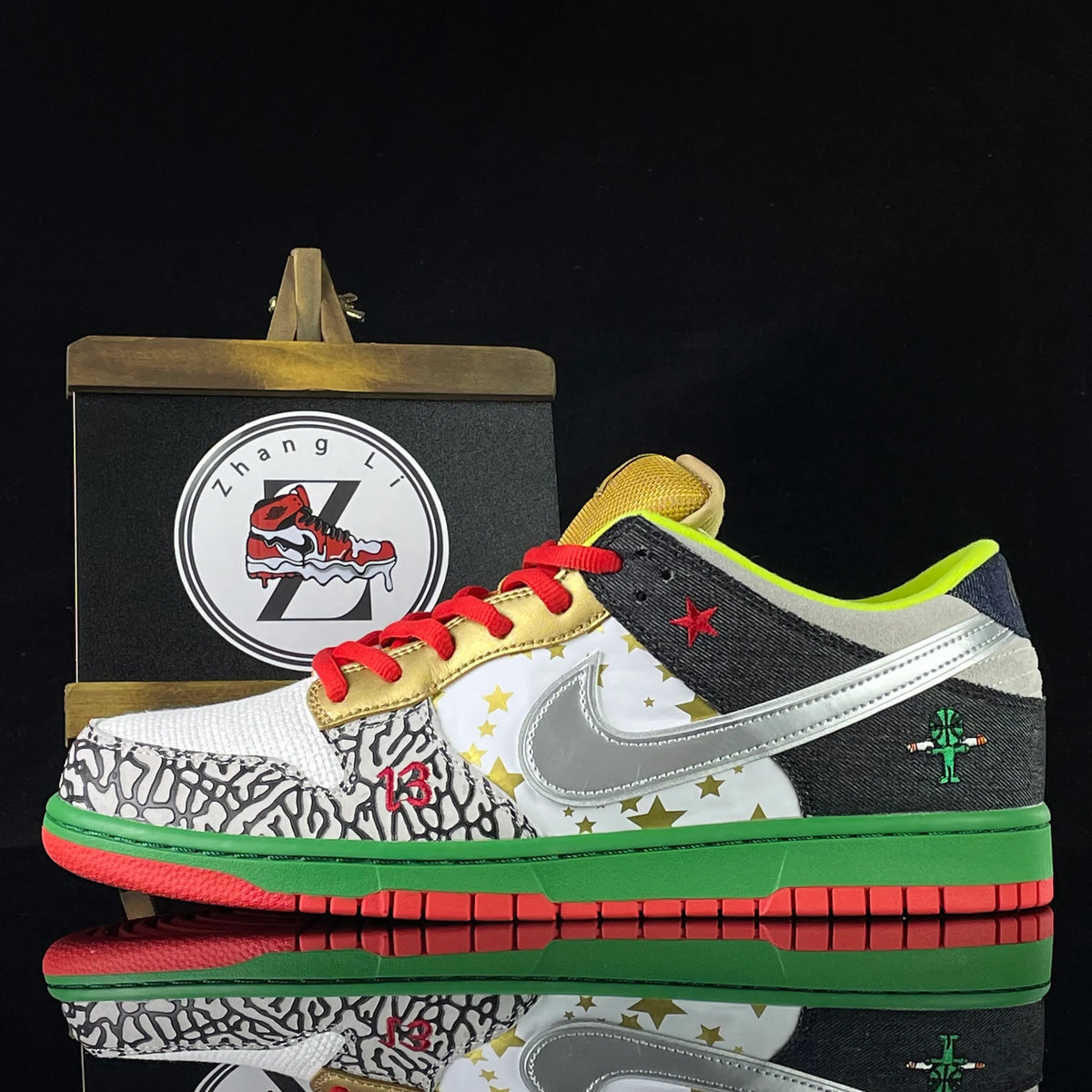 SB Dunk Low What The Dunk Shoes Sneakers - nk0003336 image 24