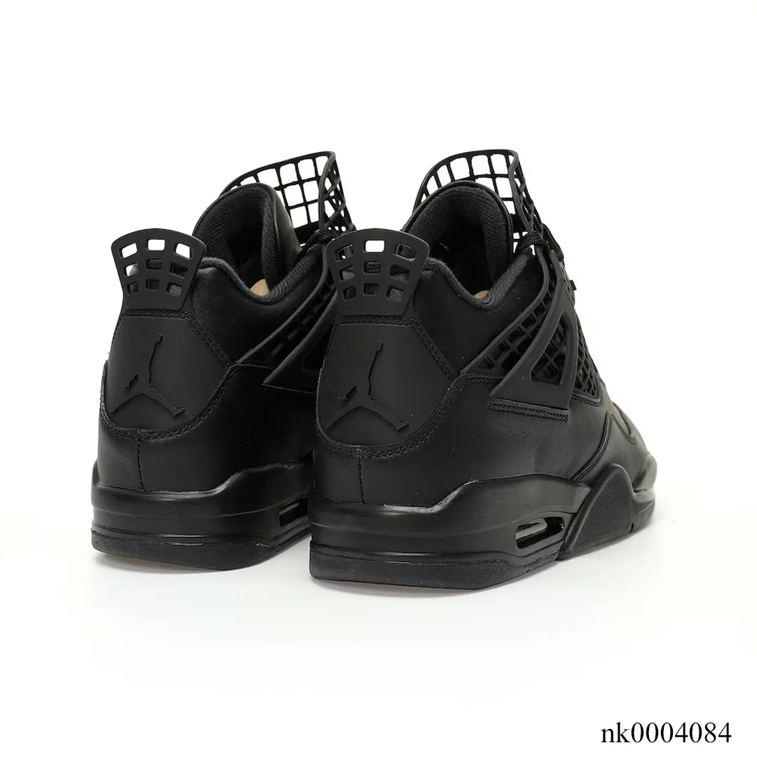 [Premium] AJ 4 NET Black Shoes Sneakers - nk0004084 image 4