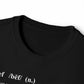 Beef Definition Unisex Oversized Boxy Tee image 1