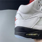 AJ 5 Fire Red Silver Tongue (2020) Shoes Sneakers - nk0000787 image 8