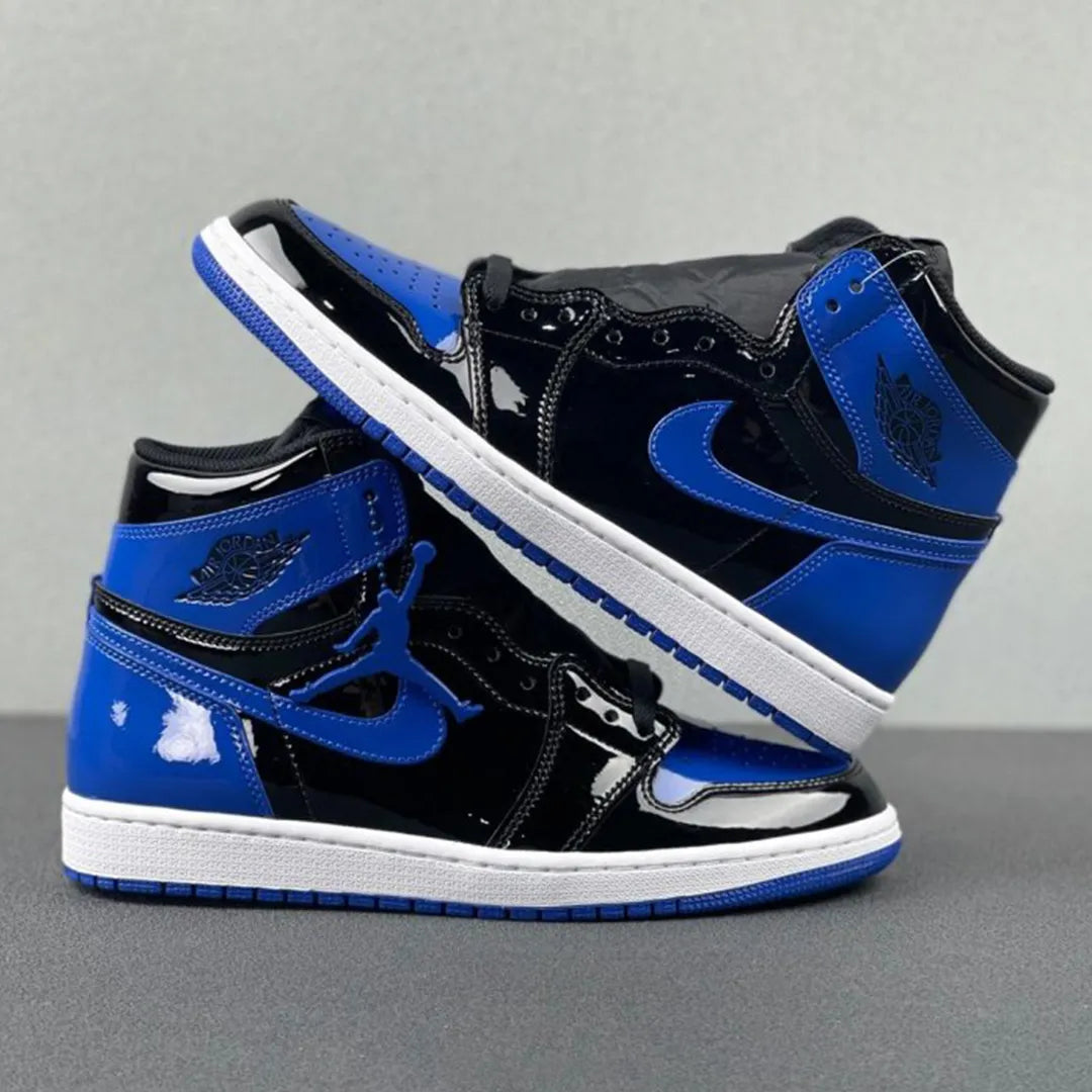 AJ 1 High OG Patent Royal Blue Shoes Sneakers – nk0004694 image 5