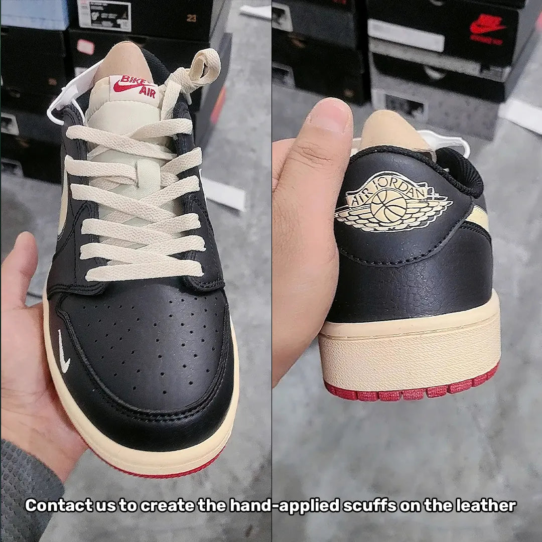Nigel Sylvester x AJ 1 Low OG Better With Time Shoes Sneakers - nk0004551 image 7