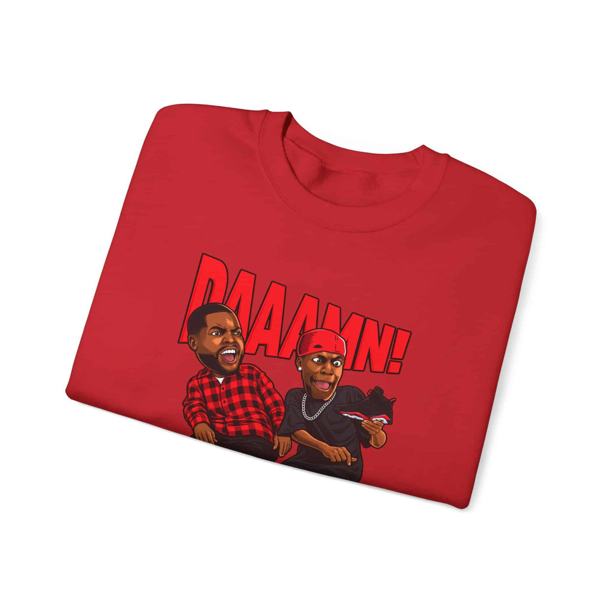 Graphic Print Crewneck Sweatshirt - POD0035 image 10