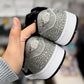[Premium] Swarovski x AJ 1 Low OG Stealth/Crystal Shoes Sneakers – nk0004733 image 9