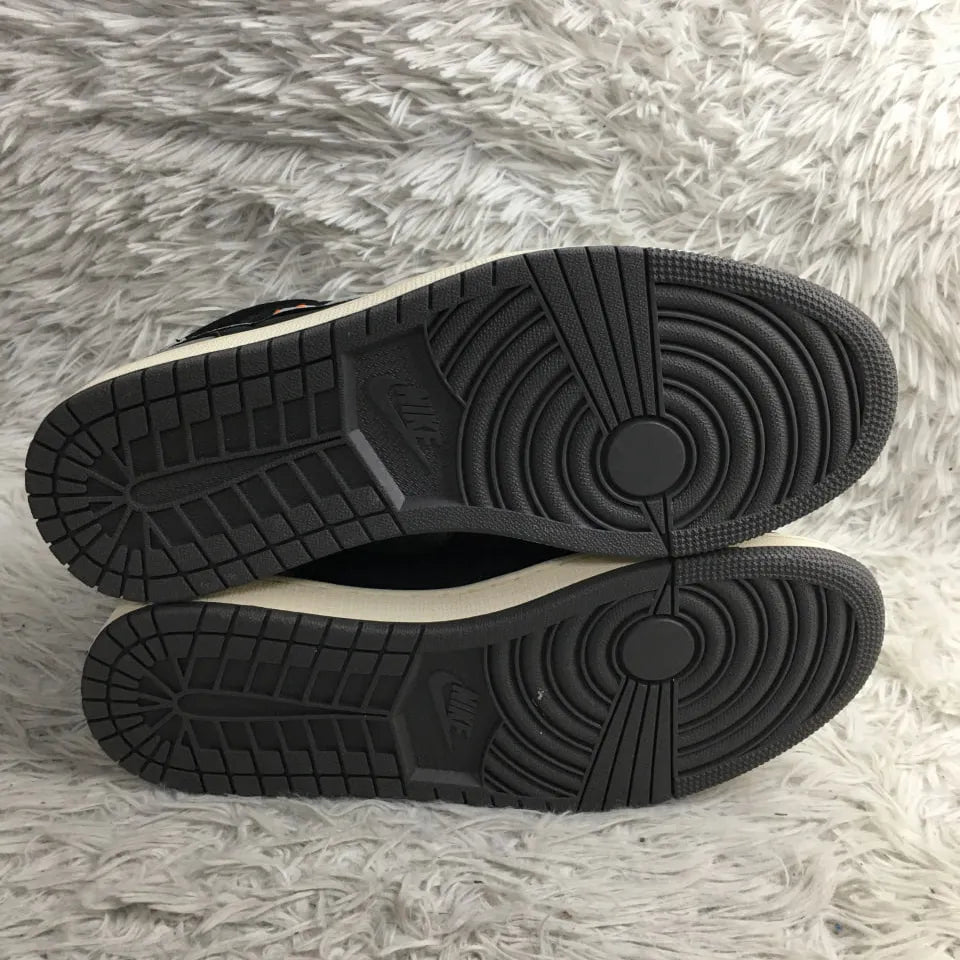 AJ 1 Mid Craft Inside Out Black Shoes Sneakers - nk0003429 image 7