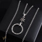 CH Circle Pendant Necklace - CH0023 image 2