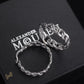 McQueen Silver Chain Earrings - MCQ0020 image 1