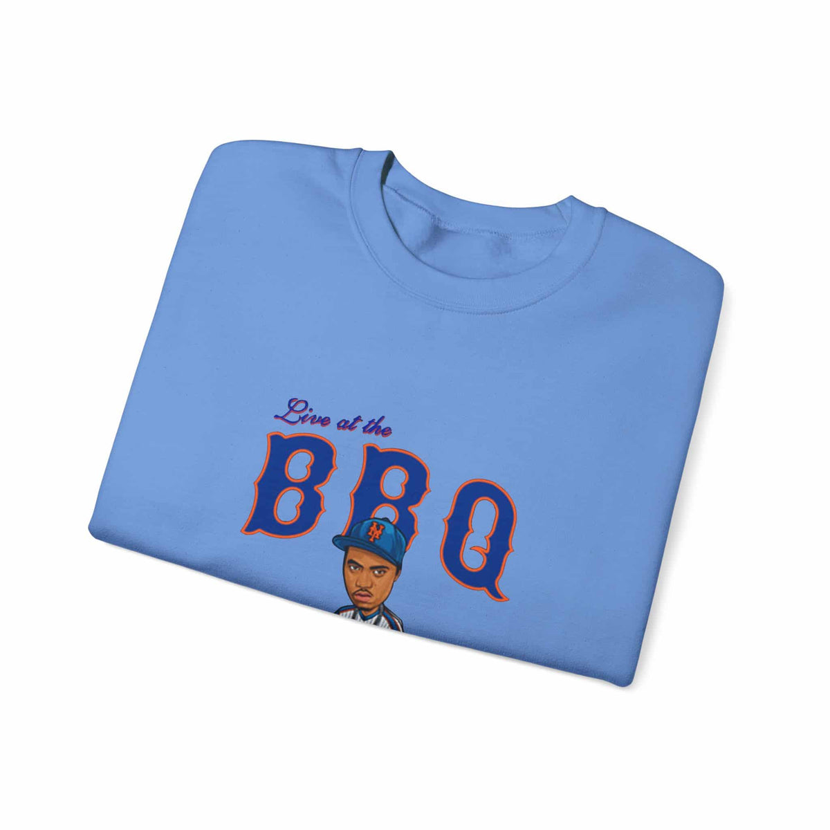 Rap Nas Live At The BBQ Crewneck Sweatshirt image 34