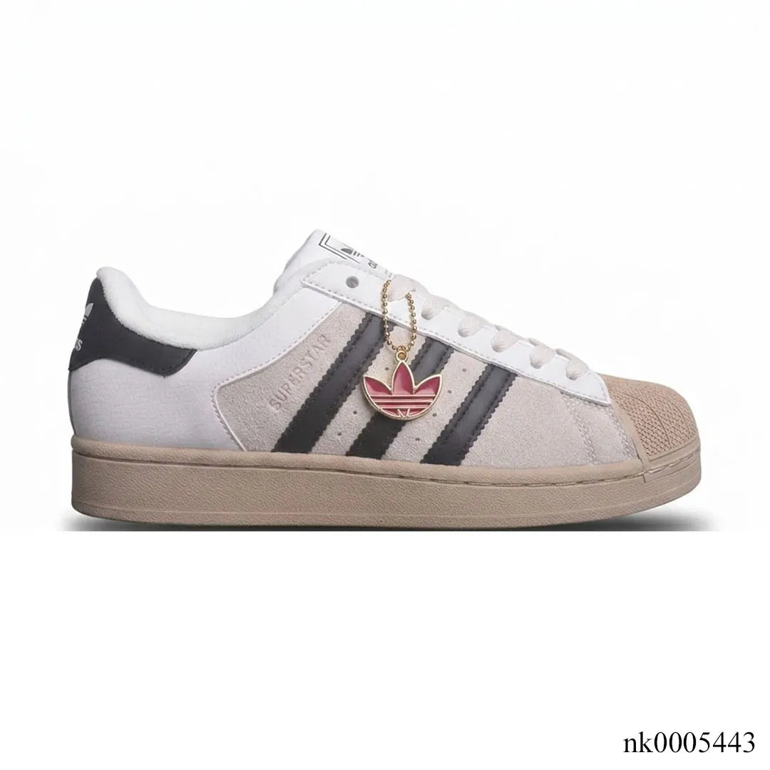 AD Superstar II "Core White / Core Black / Khaki Three" Shoes Sneakers - nk0005443 image 0