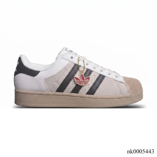 AD Superstar II "Core White / Core Black / Khaki Three" Shoes Sneakers - nk0005443 image 0