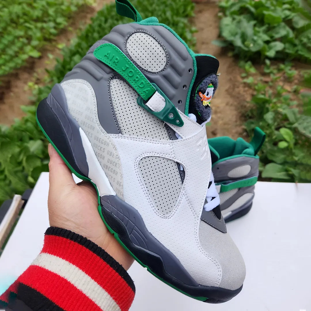 AJ 8 Oregon PE Pure Platinum Shoes Sneakers – nk0004529 image 3