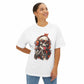 Neon Skull DJ Unisex Oversized Boxy Tee image 10
