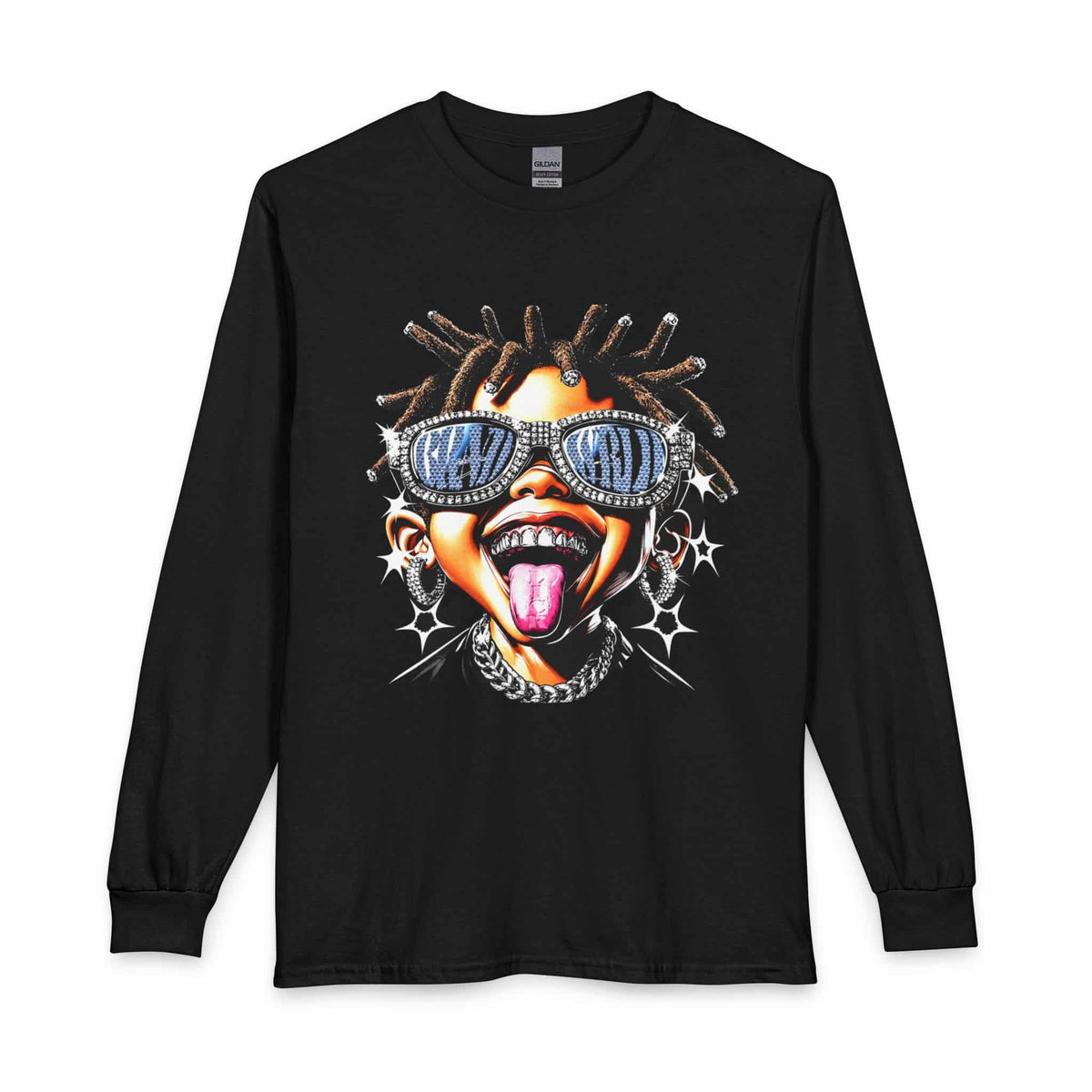Diamond Drip Long Sleeve T-Shirt image