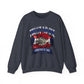 Graphic Print Crewneck Sweatshirt - POD0037 image