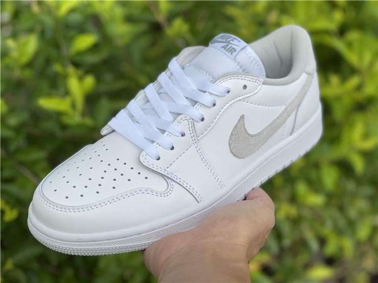 AJ 1 Low OG Neutral Grey Shoes Sneakers - nk0001623 image 2