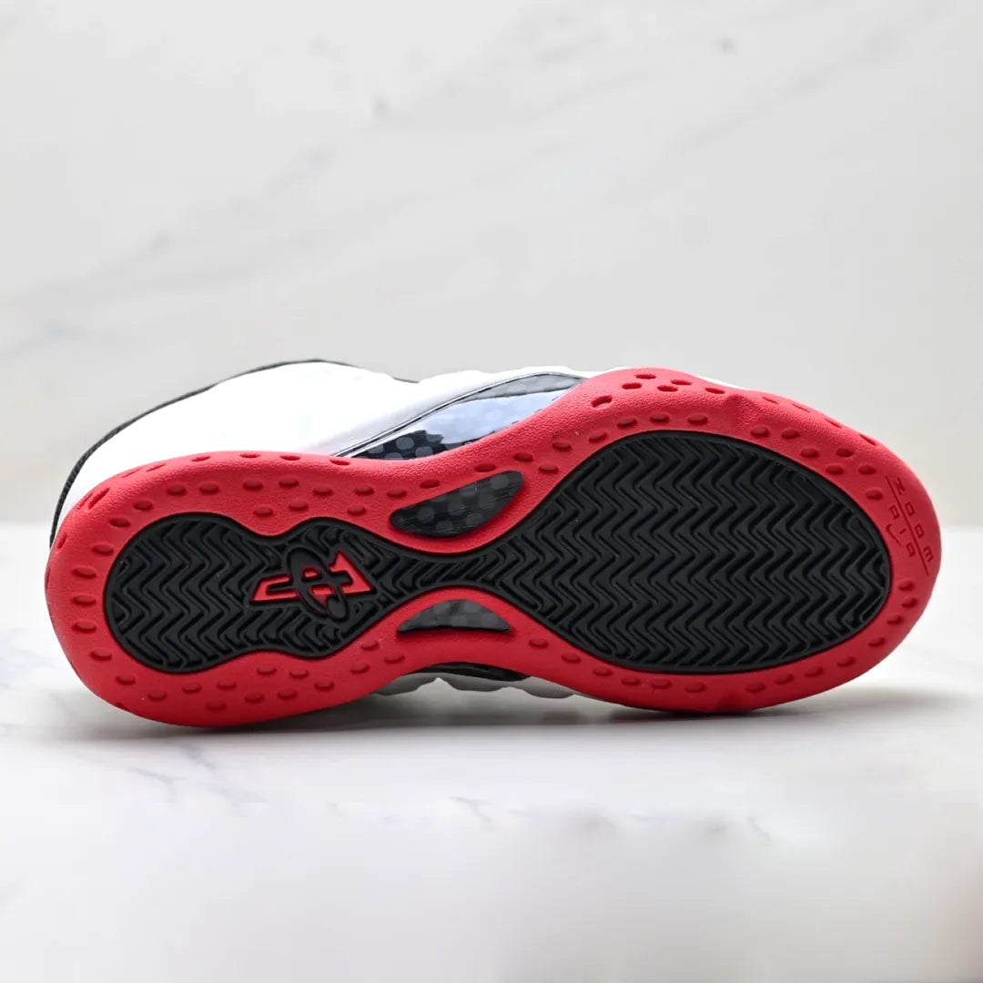 Air Foamposite One Red White Black Shoes Sneakers – nk0004546 image 8
