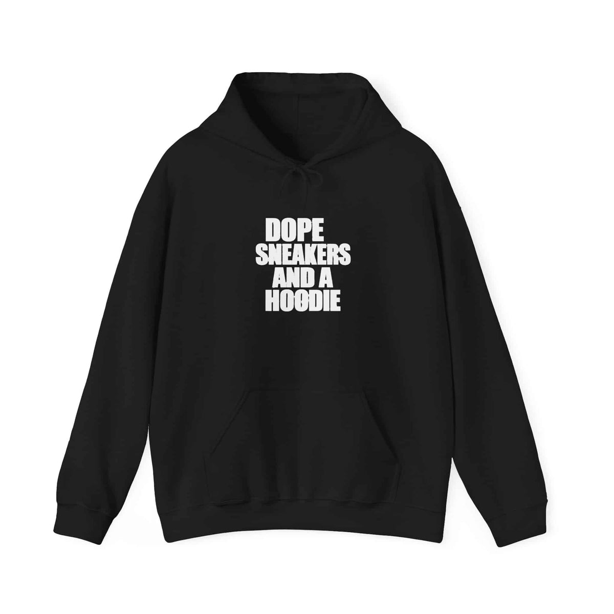 Graphic Print Hooded Sweatshirt - POD0036 image