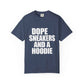 Graphic Print  Unisex Garment-Dyed T-shirt - POD0036 image