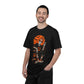 Retro Skater Skeleton Halloween Unisex Garment-Dyed T-shirt image 4