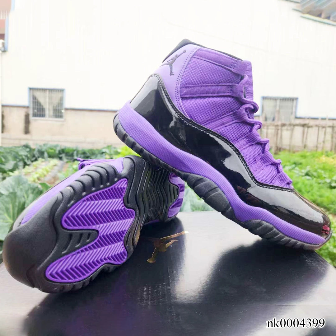 AJ 11 Black Purple Shoes Sneakers – nk0004399 image 2