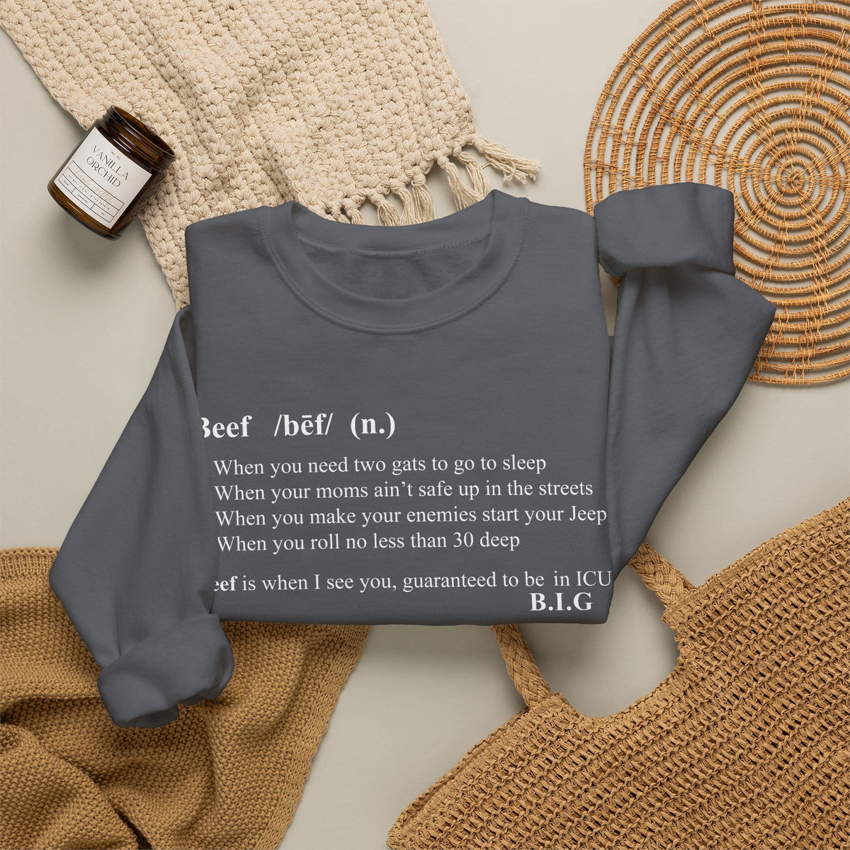 Beef Definition Crewneck Sweatshirt image 31
