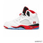 AJ 5 Retro OG "Fire Red" (Black Tongue) Shoes Sneakers - nk0005627 image 1
