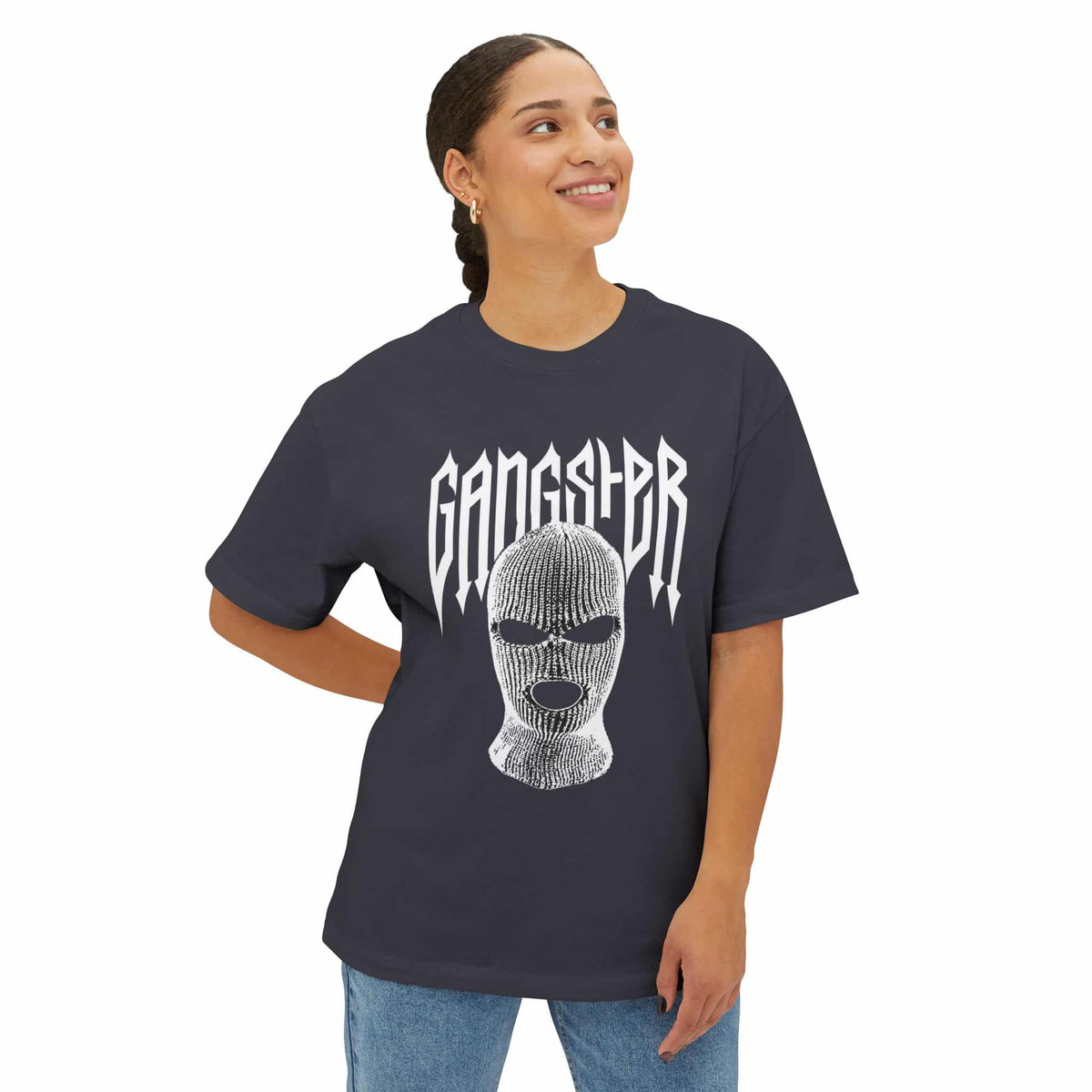 Gangster Mask Unisex Oversized Boxy Tee image 45