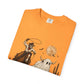 Halloween Basketball Skeleton Unisex Garment-Dyed T-shirt image 66