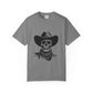 Outlaw Skull Unisex Garment-Dyed T-shirt image