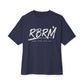 RBRM Tour Unisex Oversized Boxy Tee - Navy, L image