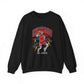 Graphic Print Crewneck Sweatshirt - POD0038 image