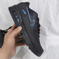 AM 90 Black University Blue Shoes Sneakers – nk0004388 image 8
